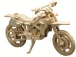 Pebaro Set de constructie din lemn „Motocicleta de cross debitat cu laser Pebaro (PEB-850/6.1)