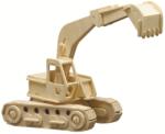 Pebaro Set de constructie din lemn „Excavator debitat cu laser Pebaro (PEB-863/7)