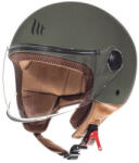 MT Helmets Street S Pure A6 Khaki Mat Cască Moto Jet ECE 22.06 950gr MTH000KRA551 (MTH000KRA551)
