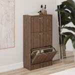 haaus Pantofar Rin, 3 Usi, Stejar Bronz, 63 x 30 x 120 cm (929015)