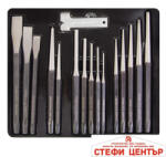 Topmaster Professional Пробои и секачи к-т 15бр +ъгломер cr-v tmp (499921)