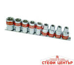Gadget Вложки торкс 1/2" к-т 9бр cr-v gd (330577)