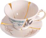 Seletti Ceașcă pentru ceai Kintsugi 3 cu farfurioară (09649)