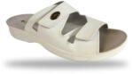 DrMonteBosco Shoes Monte Bosco női komfort gyógypapucs -1406 fehér papucs