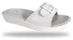 DrMonteBosco Shoes Monte Bosco női tüskés talpú masszázspapucs - TS-1 fehér komfort papucs
