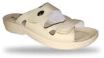 DrMonteBosco Shoes Monte Bosco női komfort gyógypapucs -1406 bézs papucs