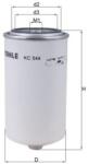 MAHLE Filtru combustibil MAHLE KC 544 (KC 544) - fixbox