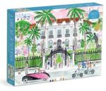 Galison Puzzle Zi însorită în Palm Beach 1000 piese Puzzle