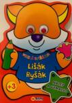 Sun Animăluțe vesele Lišák Ryšák - Lipește și colorează Carte de colorat