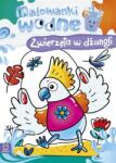 Sylwia Kajdana; Beata Batorska Colorări cu apă. Animale în junglă Carte de colorat