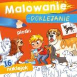 Danuta Klimkiewicz, Maria Kwiecień Wydawnictwo Skr Pictură și lipire. Căței Carte de colorat