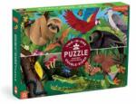 Mudpuppy Puzzle Mudpuppy dublu față Pădurea tropicală sus și jos 100 piese Puzzle
