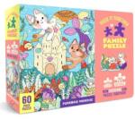 Chronicle Books Puzzle de familie Purrmaid Paradise 60 piese Puzzle