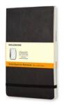 Moleskine Moleskine: Reporter moale, liniat, negru, S