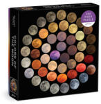 Galison Puzzle Galison Culorile Lunii 500 piese Puzzle