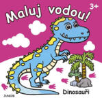 Junior Dinozauri - Pictează cu apă! Carte de colorat
