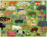 Princeton Architectural Press Puzzle Pigology 1000 piese Puzzle