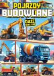 Books and Fun Vehicule de construcții Carte de colorat