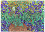 Paperblanks Dosar A4 "Van Gogh's Irises", Paperblanks