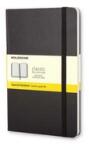 Moleskine Moleskine: Caiet cu copertă tare, cu pătrățele, negru, L