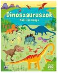 JIRI MODELS, a. s Carte mare cu abțibilduri: Dinozauri, HU