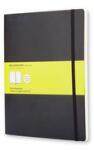 Moleskine Moleskine: Caiet moale simplu negru XL