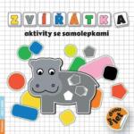 Radka Kneblová Animăluțe - activități cu abțibilduri Carte de colorat