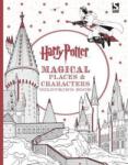 Rowling, Joanne K Harry Potter - Carte de colorat: Locuri magice și personaje Carte de colorat