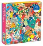 Galison Puzzle Păpuși de hârtie vintage 1000 piese Puzzle
