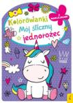 Wilga Unicornul meu drăguț. Carte de colorat cu decupaj Carte de colorat