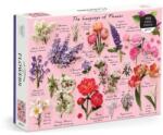 Galison Puzzle The language of flowers 1000 piese Puzzle