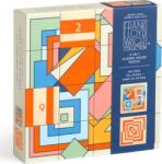 Galison Puzzle glisant din lemn Frank Lloyd Wright: Imperial Hotel 2în1 (16 piese) Puzzle
