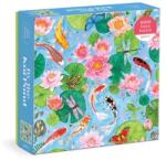 Galison Puzzle Stagiu cu carpi Koi 1000 piese Puzzle