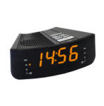 Somogyi Elektronic Kft SOMOGYI Home LTCR 02 digitális, LED ébresztőóra rádióval, borostyán sárga kijelző, 10 állomás memória, ébresztés, elemes vagy hálózati tápellátás (LTCR 02)