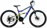 DHS Full Suspension Polar Flash 26 Bicicleta