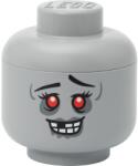 LEGO® LEGO tároló fej "Zombie" szürke kicsi 2L 40310814 (40310814)