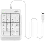 A4TECH Fstyler FK13P numerikus billentyűzet Univerzális USB Fehér (FK13PW)