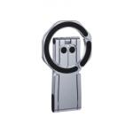 Cellect Mini trepied magnetic din aluminiu selfie stick pliabil, 8 mm grosime, Argintiu (CEL-TRIPOD-M69-SV)