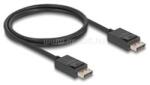 Delock DisplayPort kábel 8K 60 Hz 40 Gbps 1 m (DL80492) (DL80492)