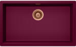 SCHOCK Schock Kaia N-100XL konyhai mosogatótálca 756 x 456 mm Cristadur Berry, bogyószín és látható elemek Copper, réz (SETKN100XLBEPVCOB)