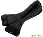 SilverStone ATX 24 pin Tápkábel Fekete 30cm SST-PP07-MBB (SST-PP07-MBB)