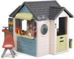 Smoby Căsuță restaurant cu masă Chef House Life Smoby cu bucătărie extensibilă, cu filtru UV, de la 24 luni (SM810307-W) Casuta pentru copii