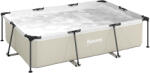Outsunny Piscină Tubulară Dreptunghiulară cu Pompă de Filtrare 3701L din PVC cu 3 Straturi 316x238x66, 5cm Gri | Aosom Romania (848-083V90LG) Piscina