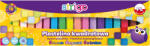 strigo Plastilina Strigo SSC336, 18 culori mix (6 x neon, 6 x pastel, 6 x cu sclipici) (SSC336)