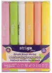 STRIGO Markere acrilice Strigo SSC430 tip pensula, 6 culori (SSC430)