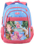 ECADA Ghiozdan scoala Ecada 614007, 4 compartimente, 41 x 31 x 16 cm, Motiv Fairy Paradise (614007)