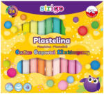 strigo Plastilina Strigo SSC337, 24 culori mix (6 x fluorescente, 6 x pastel, 12 x clasice) (SSC337)