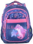ECADA Ghiozdan scoala Ecada 614010, 4 compartimente, 41 x 31 x 16 cm, Motiv U & ME (614010)