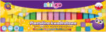 strigo Plastilina Strigo SSC335, 18 culori mix (6 x neon, 6 x pastel, 6 x clasice) (SSC335)