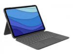 Logitech Husa Book Cover cu tastatura Logitech Combo Touch pentru Apple iPad Pro 11 Gri (920-010255)
